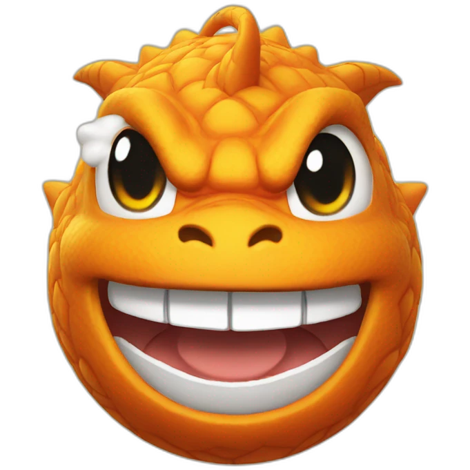 Orange Dragon ball 4 star emoji