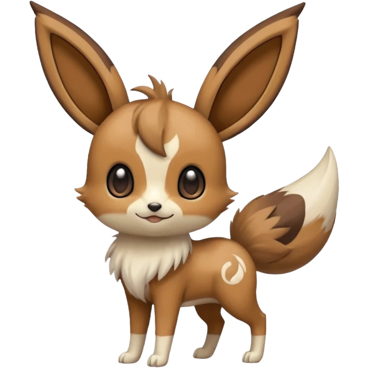Meloetta-Eevee-Pokémon-Fakémon-creature emoji