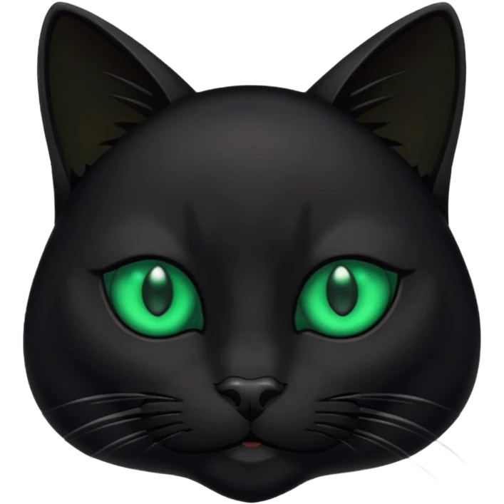 black cat whole body emoji