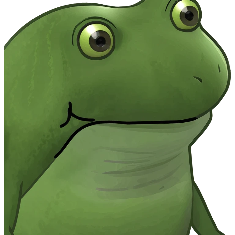 bufo frog proudly displaying the City of Montreal logo emoji
