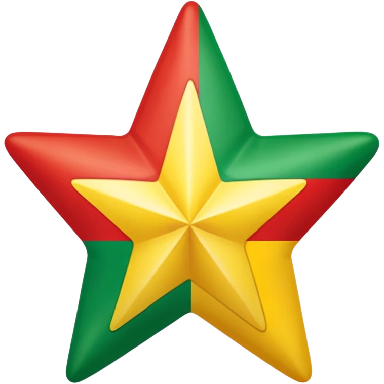 A five star verticy with the colours of this flag 🇸🇨 emoji