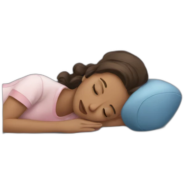 girlfriend asleep watching movie emoji