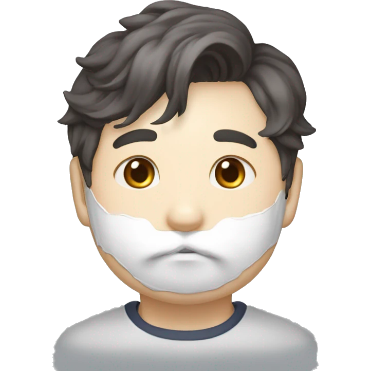 엽기 고양이 이모티콘 웃는 표정 몸통 emoji