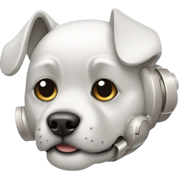 Perro robot emoji