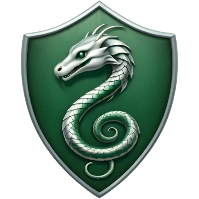 Slytherin crest emoji