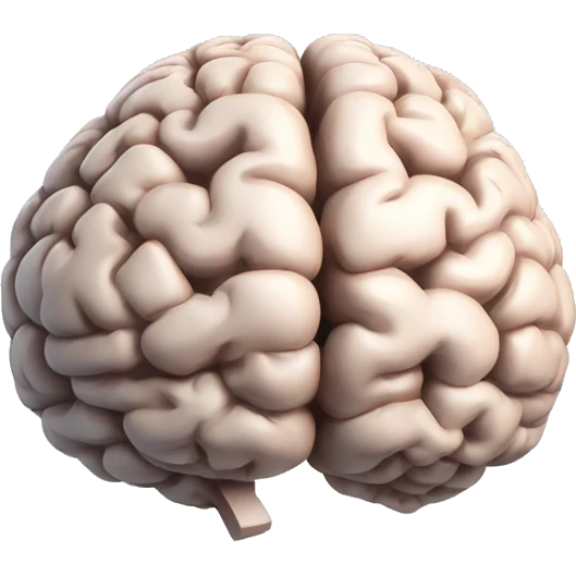 brain consumed by STRESS emoji