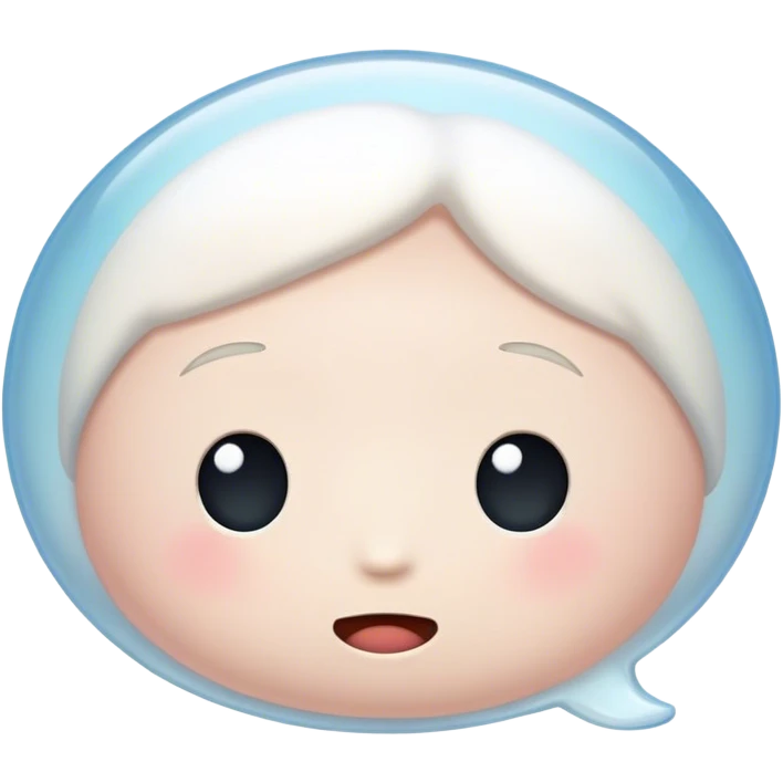 Talking bubble emoji