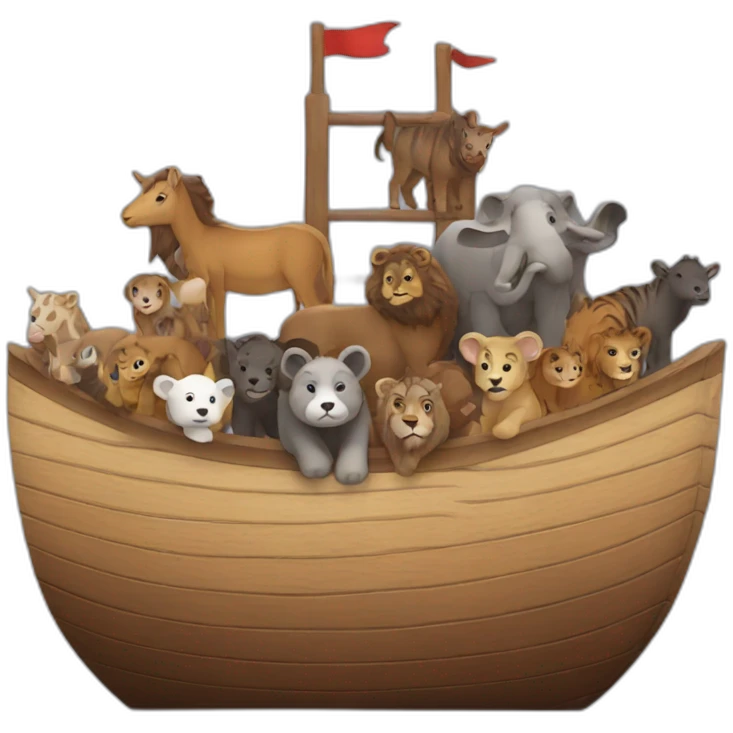Noah's ark emoji