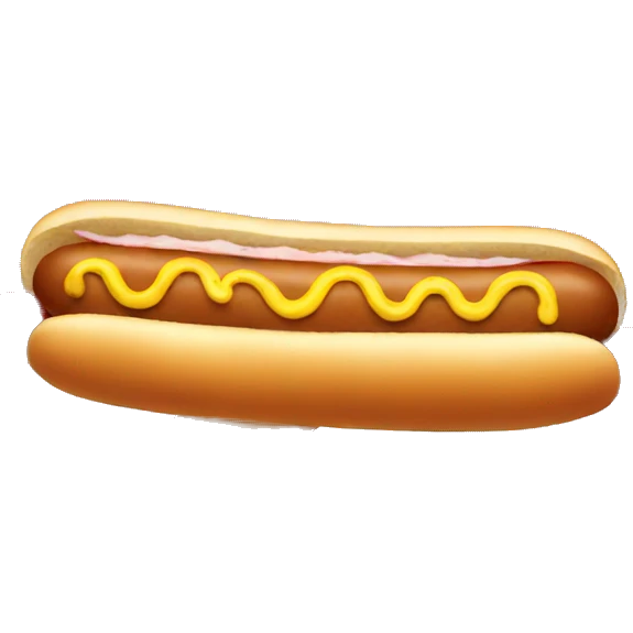 hot dog emoji