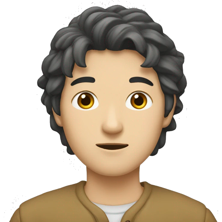 開心的小草 emoji