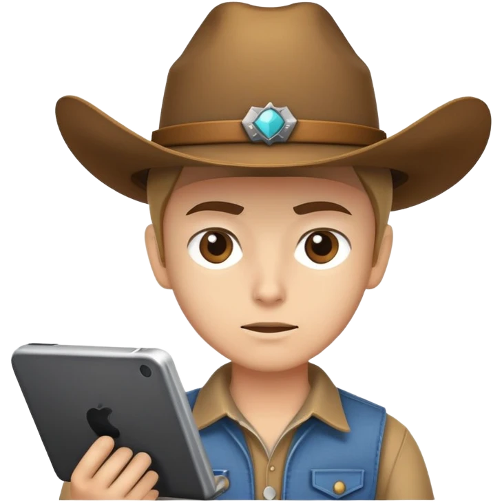 Cowboy vibe coding  emoji