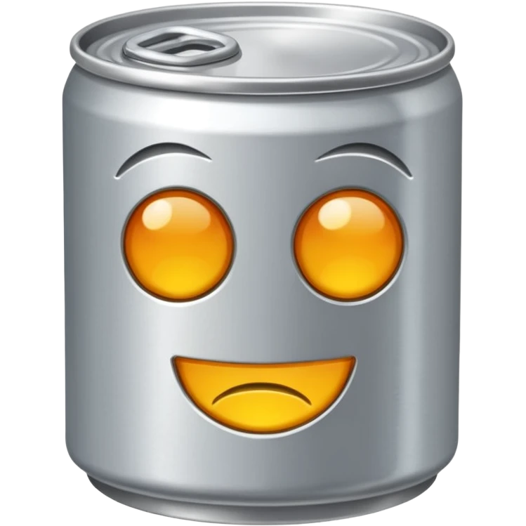 a flat can emoji