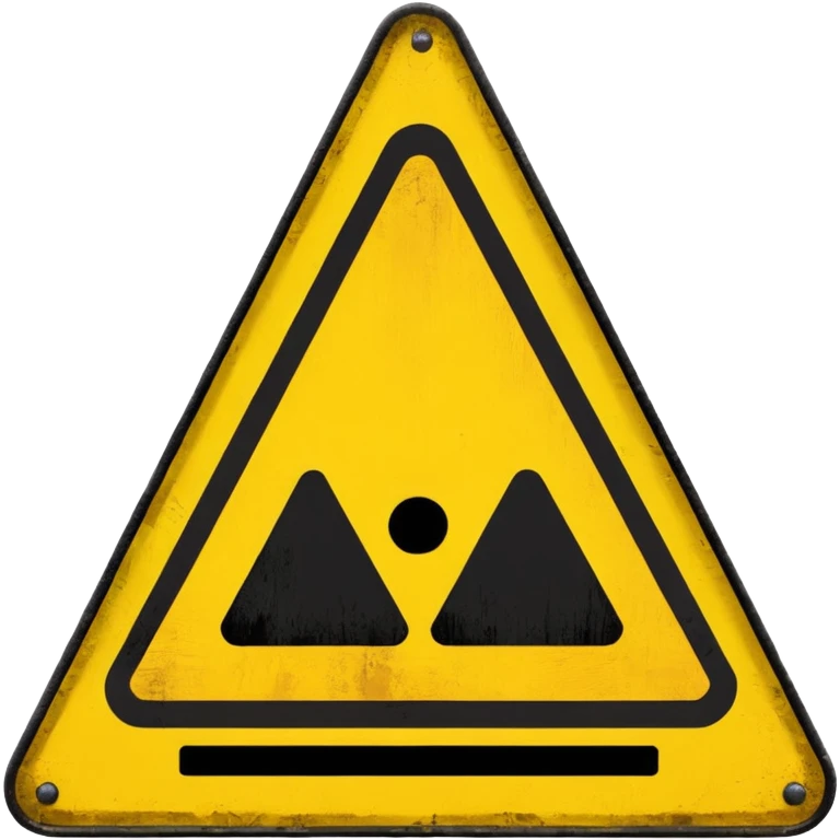 panneau attention  emoji