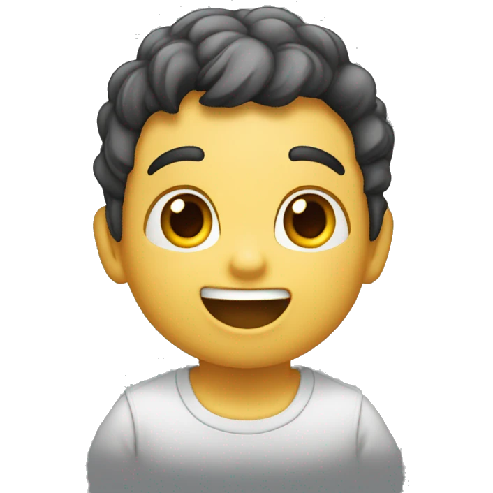 niño-cantando-un-versiculo emoji