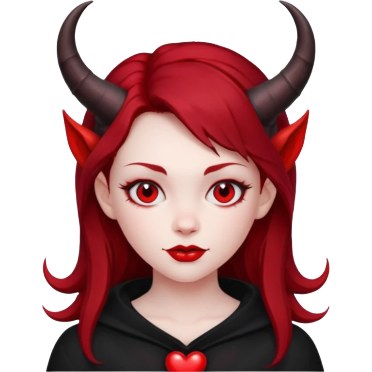 Devil girl is heart  emoji