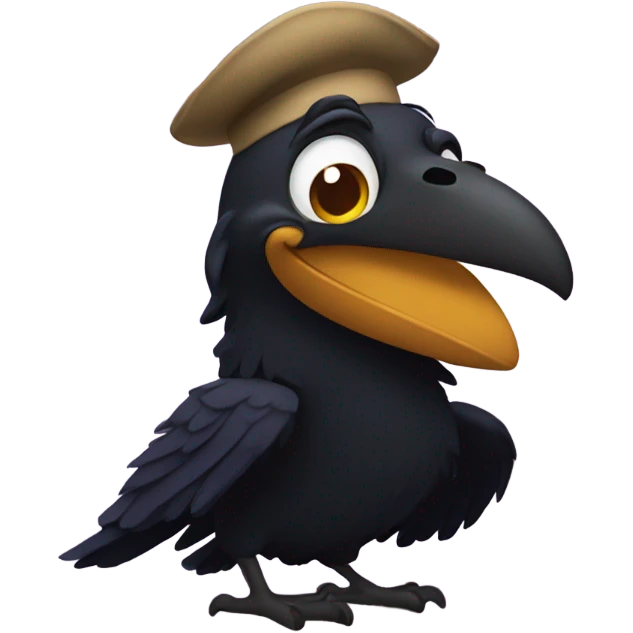 Raven saying thank you emoji