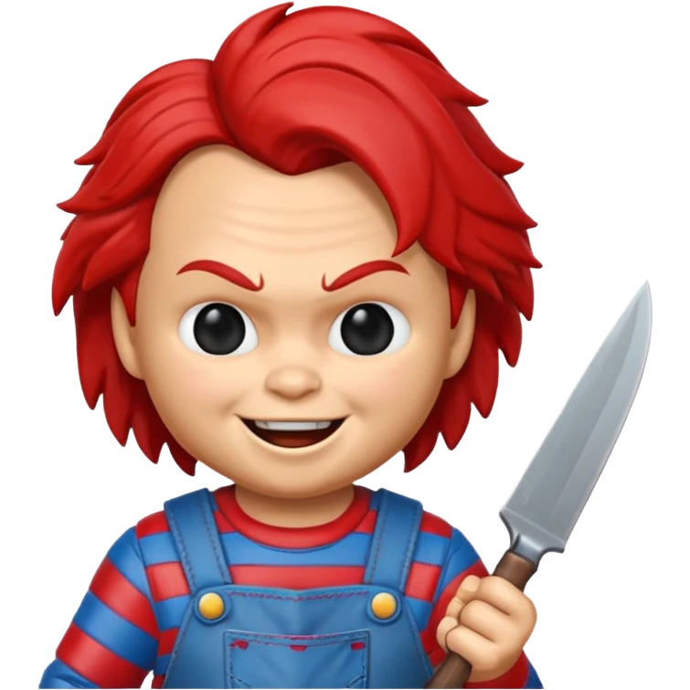 Un emojin de chuky emoji