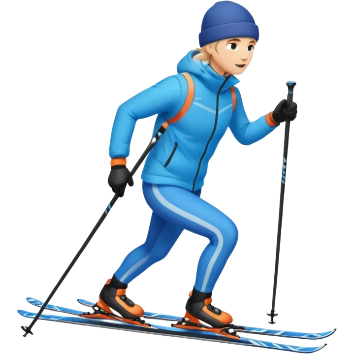 Xc skiing emoji