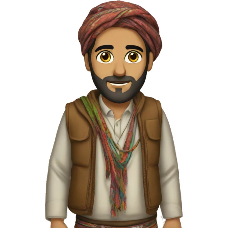 Kurdish clothes emoji