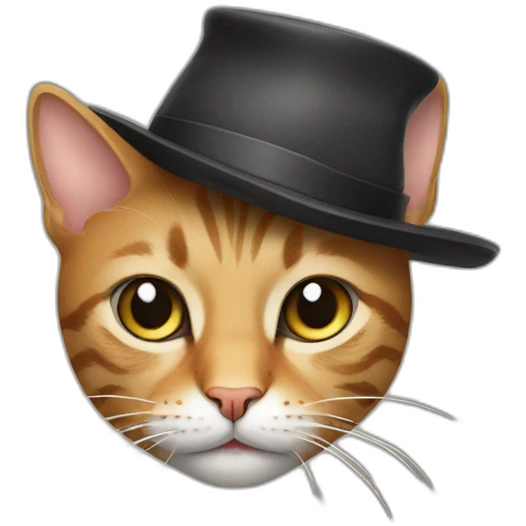 cat-with-a-hat emoji