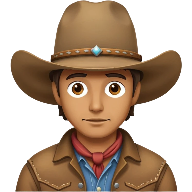 classic cowboy emoji