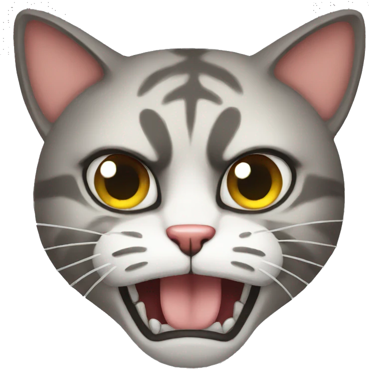 VERY ANGRY CAT emoji