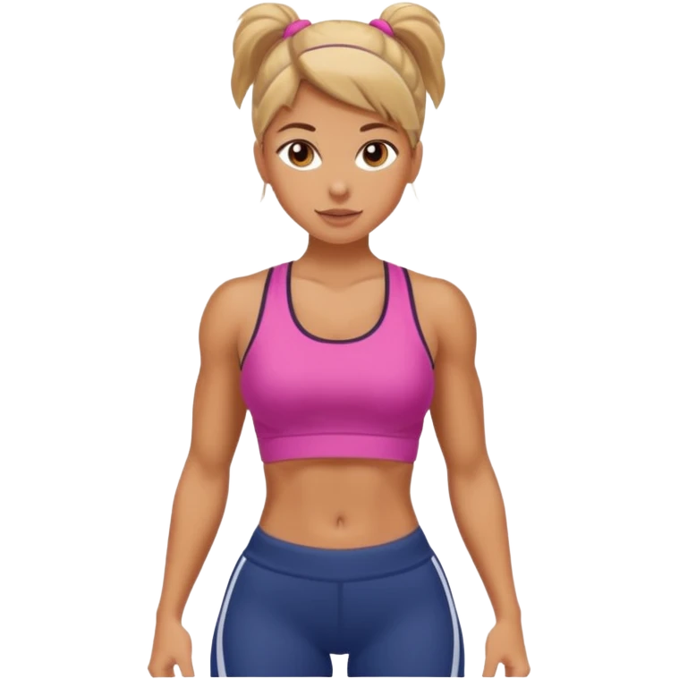 Gym girl emoji