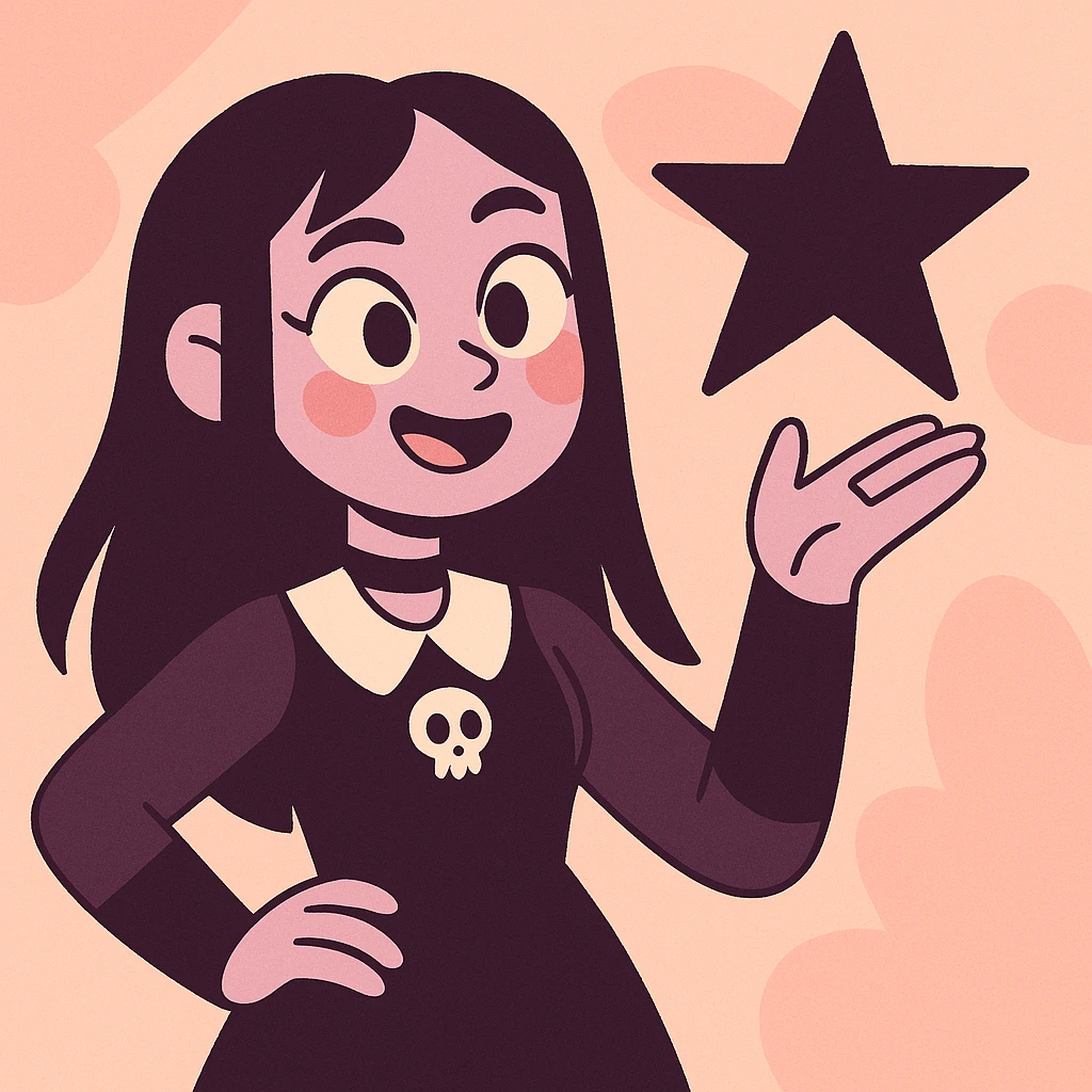 gothic star emoji