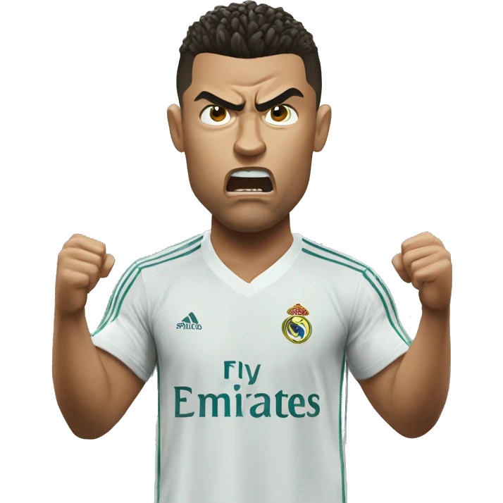 ronaldo angry emoji