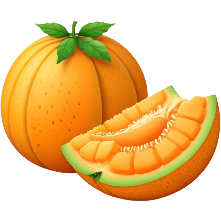cantaloupe emoji