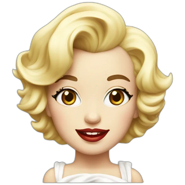 Marilyn Monroe emoji