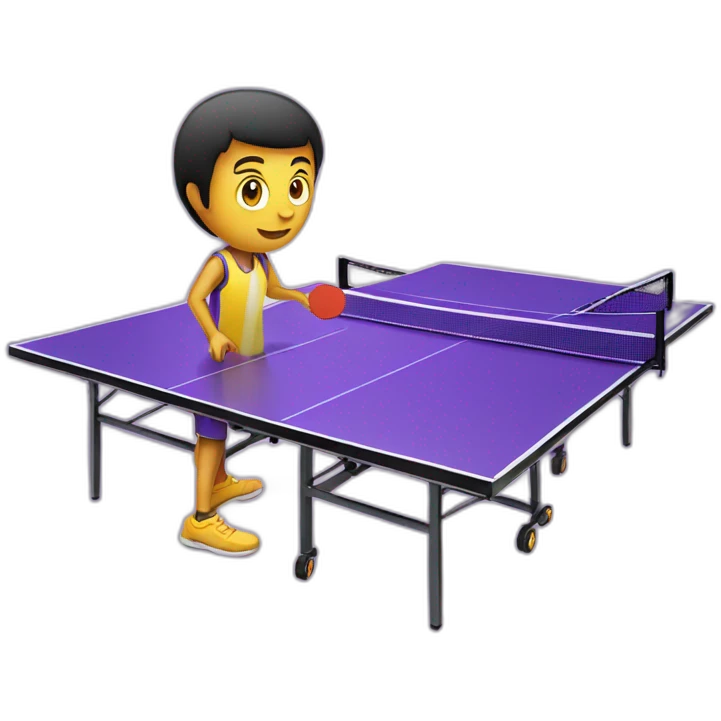purple-ping-pong-table emoji