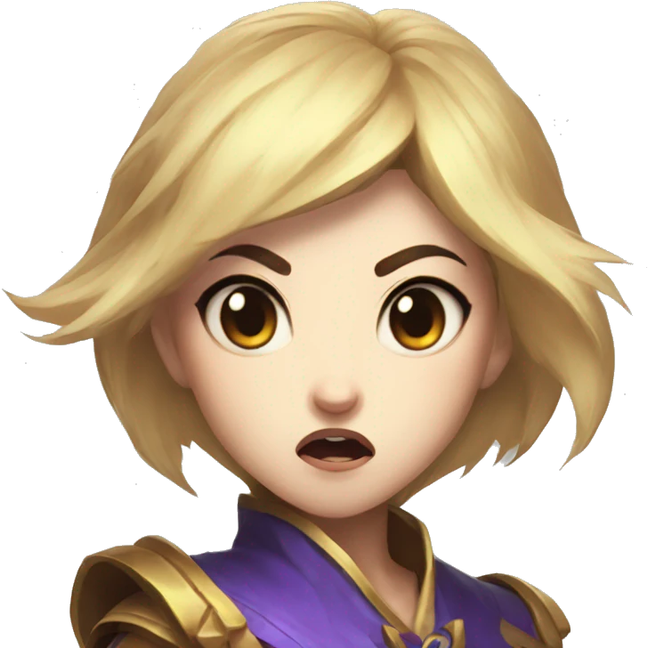 angry yuumi league of legends emoji
