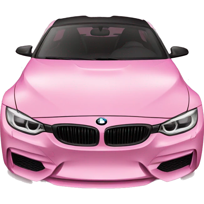 Pink bmw emoji