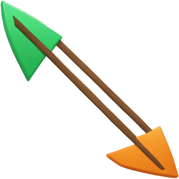 arrow sign pointing to  emoji