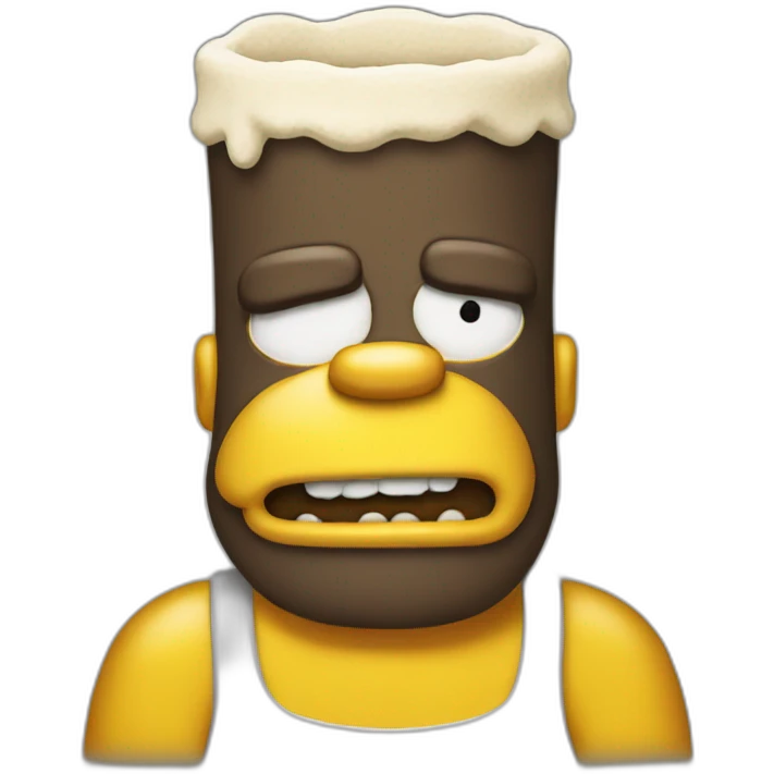 Homer simpson beer  emoji