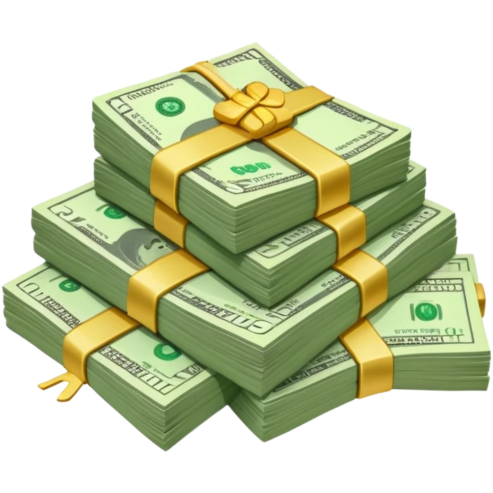 Cash money  emoji