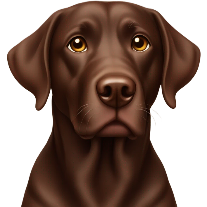 chocolate lab emoji