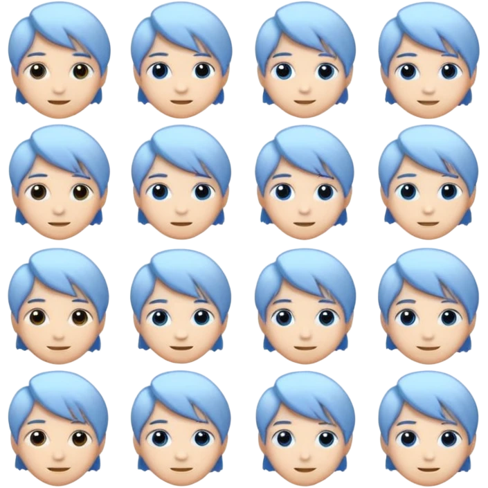 An emoji that represents the K-pop group Seventeen and also symbolizes my personal icon ❄️, along with a Seventeen-related 💙and 🪩🎤💎 I want it to be more attractive  emoji