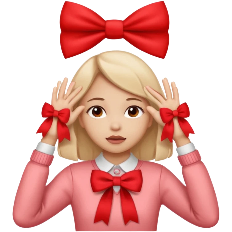 👧🏼🙈🎀🚩 emoji