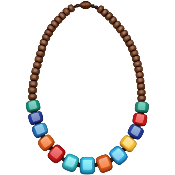hippie necklace emoji