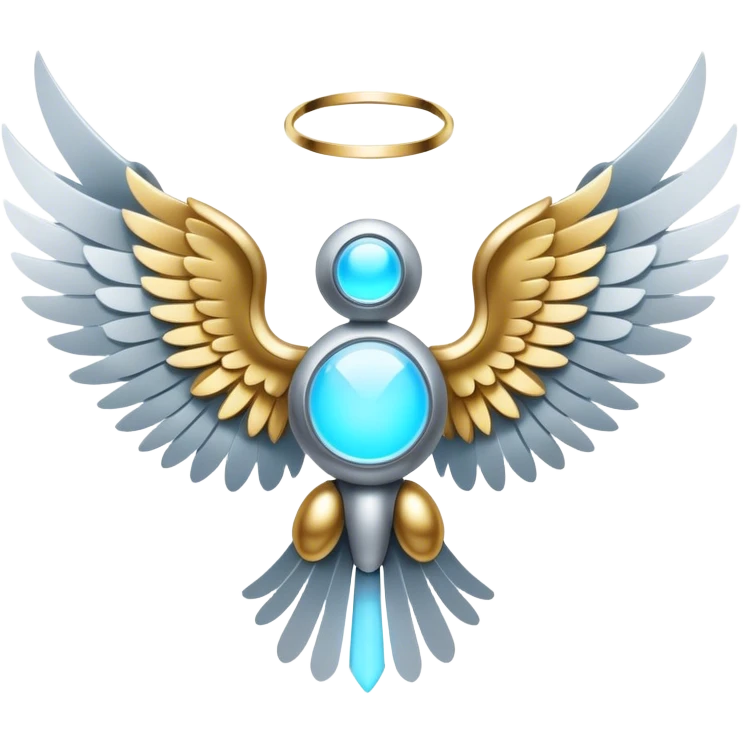 artificial intelligence with wings emoji