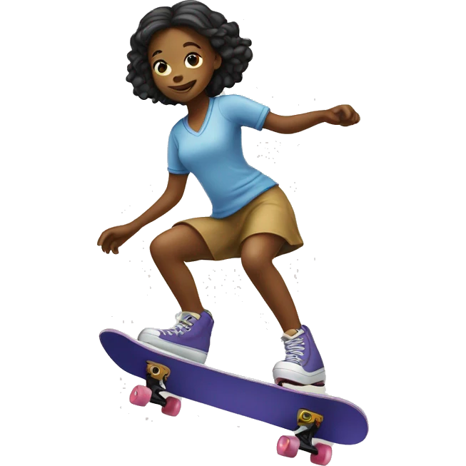 girl figure skateing emoji