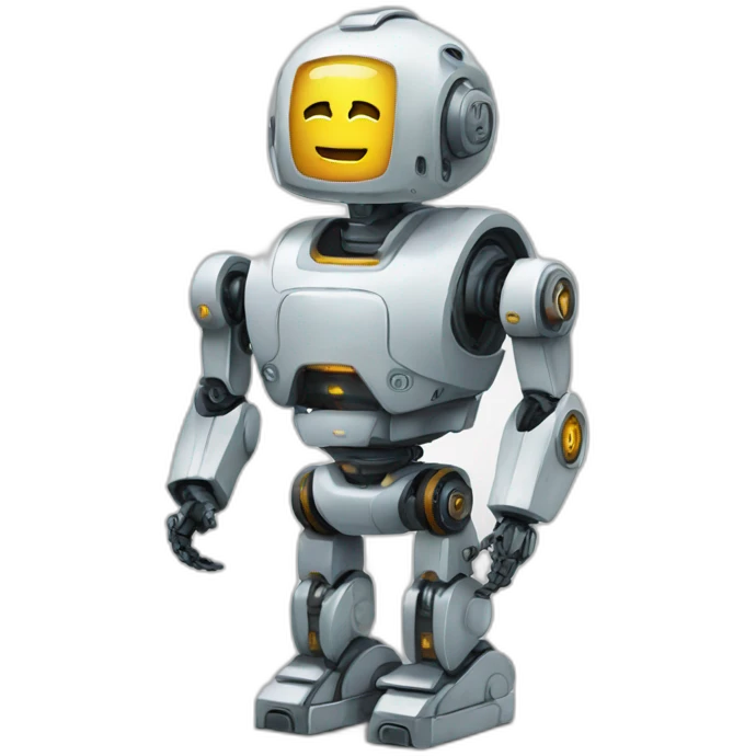 robot info bitcoin emoji