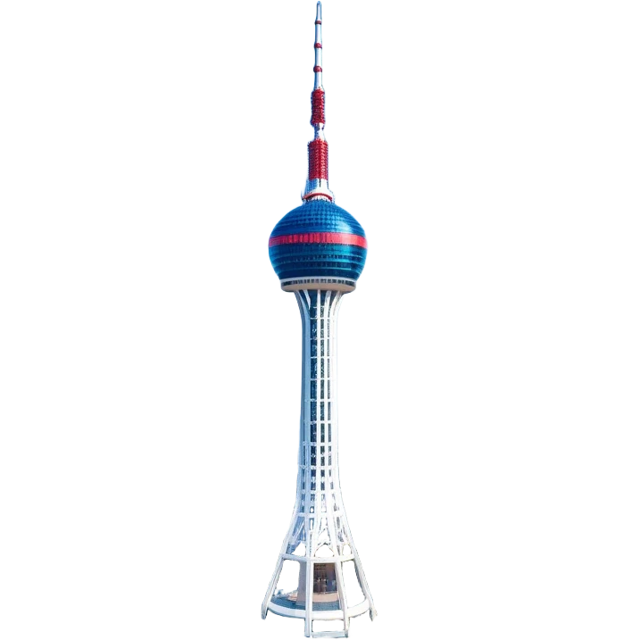 ​Cinematic Realistic N Seoul Tower, depicted in brilliant daylight as a slender, single-column tower rising from a modern cityscape, crowned by a sleek cylindrical observation deck offering panoramic views over Seoul, with crisp glass and steel surfaces reflecting clear blue skies and subtle architectural details that capture its futuristic elegance, emoji