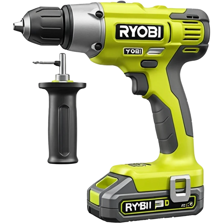 Ryobi ONE+ Taladro atornillador de batería R18PD2 (18 V, 2 baterías, 1,5 Ah, 40 Nm) emoji style  emoji