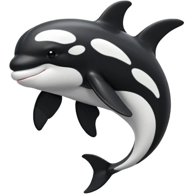 Orca without the eyes emoji