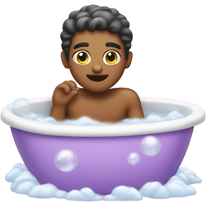 Bubble bath emoji