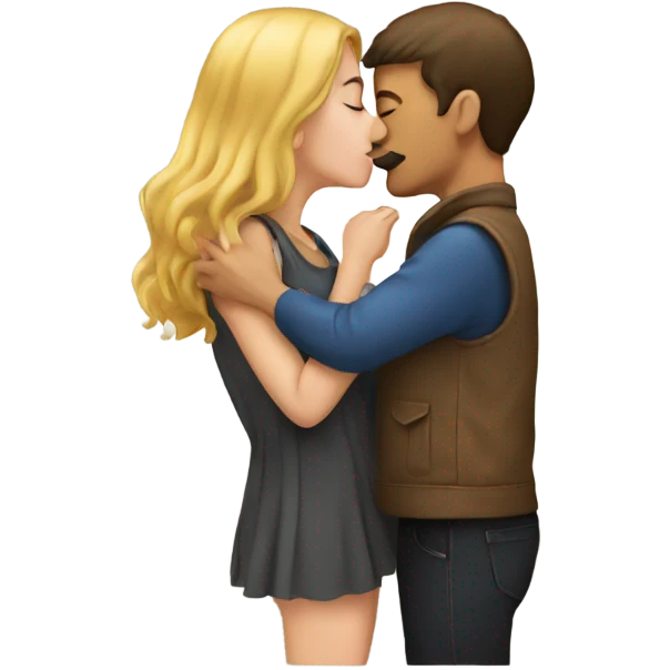 Kissing emoji