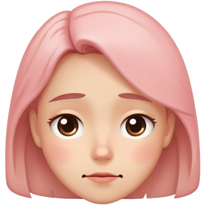 complex human emotions - embarrassment with blushing face, nostalgia with dreamy eyes, melancholy with slight smile, contentment with peaceful expression emoji